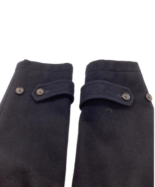 COMME des GARCONS HOMME（コムデギャルソン オム）COMME des GARCONS HOMME (コムデギャルソン オム) AD2005　ウールナイロン ステンカラーコート　HN-C016 ネイビー サイズ:Sの古着・服飾アイテム