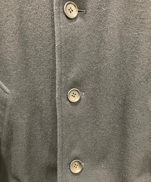 COMME des GARCONS HOMME（コムデギャルソン オム）COMME des GARCONS HOMME (コムデギャルソン オム) AD2005　ウールナイロン ステンカラーコート　HN-C016 ネイビー サイズ:Sの古着・服飾アイテム