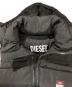 中古・古着 DIESEL (ディーゼル) スモールロゴ 中綿ベスト ブラック サイズ:S：12000円