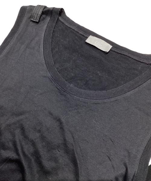 Dior（ディオール）Dior (ディオール) Bee刺繍 ノースリーブカットソー ブラック サイズ:XXSの古着・服飾アイテム