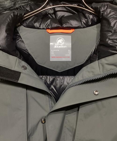MAMMUT（マムート）MAMMUT (マムート) ダウンコート グレー サイズ:Sの古着・服飾アイテム