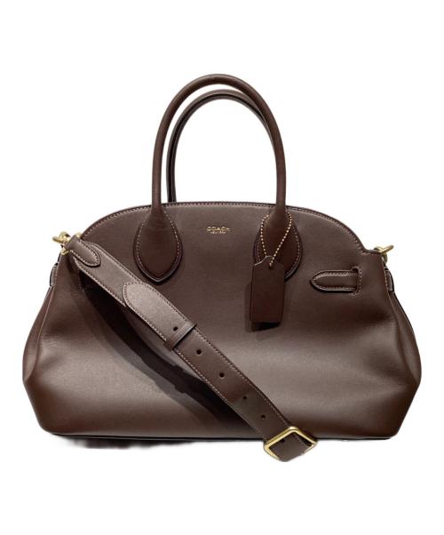 COACH（コーチ）COACH (コーチ) エンパイア キャリーオール バッグ 35 CU043 ブラウンの古着・服飾アイテム