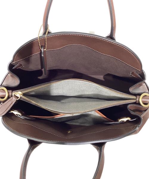 COACH（コーチ）COACH (コーチ) エンパイア キャリーオール バッグ 35 CU043 ブラウンの古着・服飾アイテム