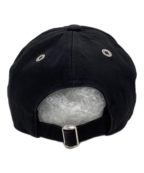 AMI Alexandre Mattiussi（アミアレクサンドルマテュッシ）AMI Alexandre Mattiussi (アミアレクサンドルマテュッシ) 刺繍キャップBFUCP213 CO0020 ブラックの古着・服飾アイテム