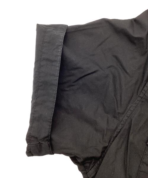 C.P COMPANY（シーピーカンパニー）C.P COMPANY (シーピーカンパニー) ロゴ刺繍シャツ ブラック サイズ:Mの古着・服飾アイテム