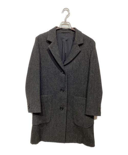 MARGARET HOWELL（マーガレットハウエル）MARGARET HOWELL (マーガレットハウエル) BRITISH WOOL TWEED COAT グレー サイズ:1の古着・服飾アイテム
