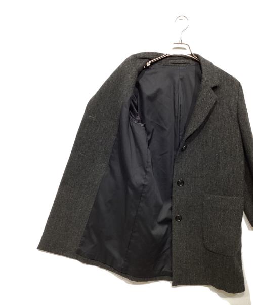 MARGARET HOWELL（マーガレットハウエル）MARGARET HOWELL (マーガレットハウエル) BRITISH WOOL TWEED COAT グレー サイズ:1の古着・服飾アイテム