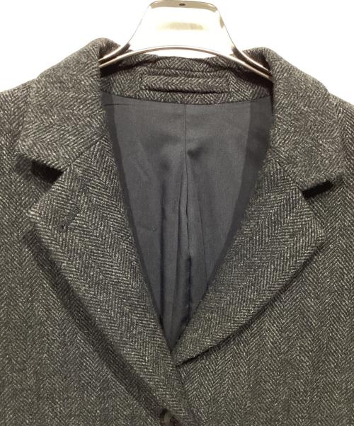 MARGARET HOWELL（マーガレットハウエル）MARGARET HOWELL (マーガレットハウエル) BRITISH WOOL TWEED COAT グレー サイズ:1の古着・服飾アイテム
