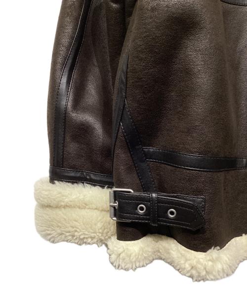 Dunst（ダンスト）Dunst (ダンスト) AP STUDIO (エーピーストゥディオ) 別注 BOA RIDERS COAT ブラウン サイズ:Mの古着・服飾アイテム