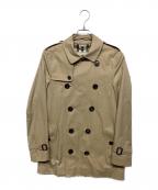 BURBERRYバーバリー）の古着「THE SANDRINGHAM SHORT　トレンチコート」｜ベージュ