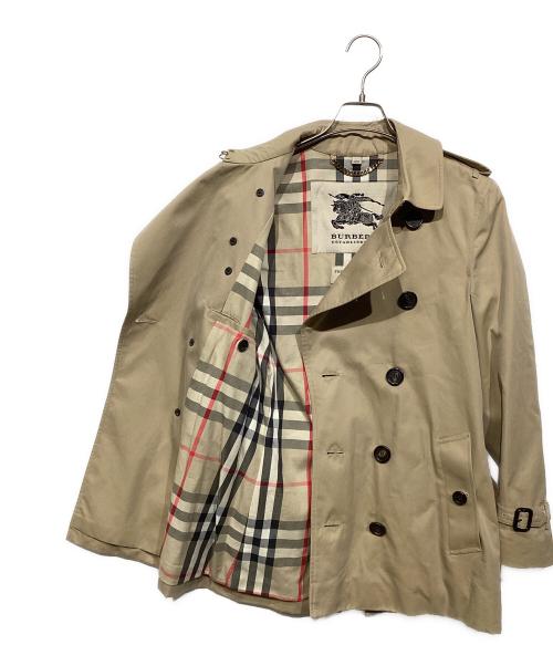 BURBERRY（バーバリー）BURBERRY (バーバリー) THE SANDRINGHAM SHORT　トレンチコート ベージュ サイズ:44の古着・服飾アイテム