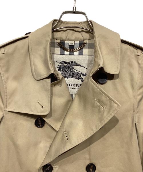 BURBERRY（バーバリー）BURBERRY (バーバリー) THE SANDRINGHAM SHORT　トレンチコート ベージュ サイズ:44の古着・服飾アイテム