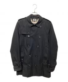 BURBERRY（バーバリー）の古着「THE SANDRINGHAM SHORT　トレンチコート」｜ブラック