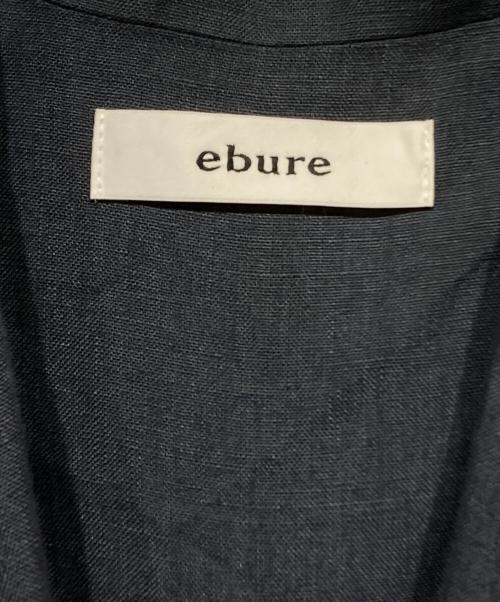 ebure（エブール）ebure (エブール) リネンオールインワン ネイビー サイズ:36の古着・服飾アイテム