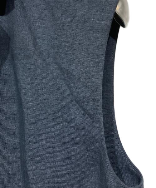 ebure（エブール）ebure (エブール) リネンオールインワン ネイビー サイズ:36の古着・服飾アイテム