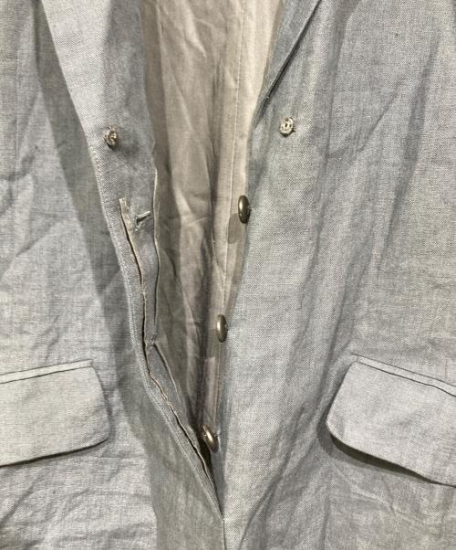 ebure（エブール）ebure (エブール) リネンオールインワン ネイビー サイズ:36の古着・服飾アイテム