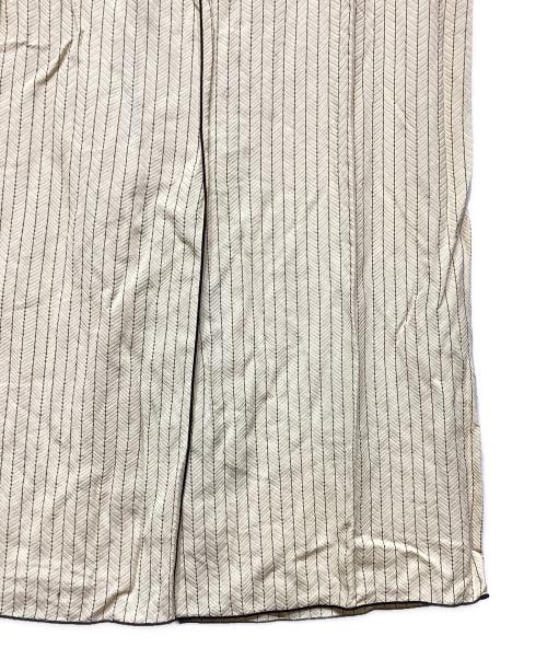 THE ROW（ザ ロウ）THE ROW (ザ ロウ) ヘリンボーンノースリーブワンピース イエローの古着・服飾アイテム