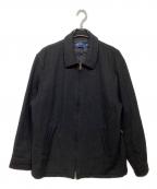 POLO RALPH LAURENポロ・ラルフローレン）の古着「裏キルティングウールジャケット」｜ブラック