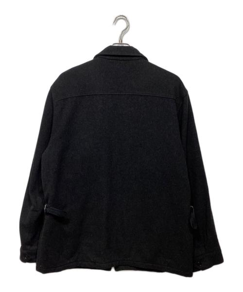 POLO RALPH LAUREN（ポロ・ラルフローレン）POLO RALPH LAUREN (ポロ・ラルフローレン) 裏キルティングウールジャケット ブラック サイズ:Lの古着・服飾アイテム