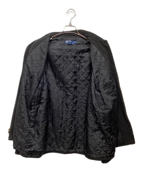 POLO RALPH LAUREN（ポロ・ラルフローレン）POLO RALPH LAUREN (ポロ・ラルフローレン) 裏キルティングウールジャケット ブラック サイズ:Lの古着・服飾アイテム