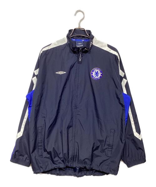 UMBRO（アンブロ）UMBRO (アンブロ) 00S　CHELSEA　ウインドブレーカー ネイビー サイズ:XLの古着・服飾アイテム