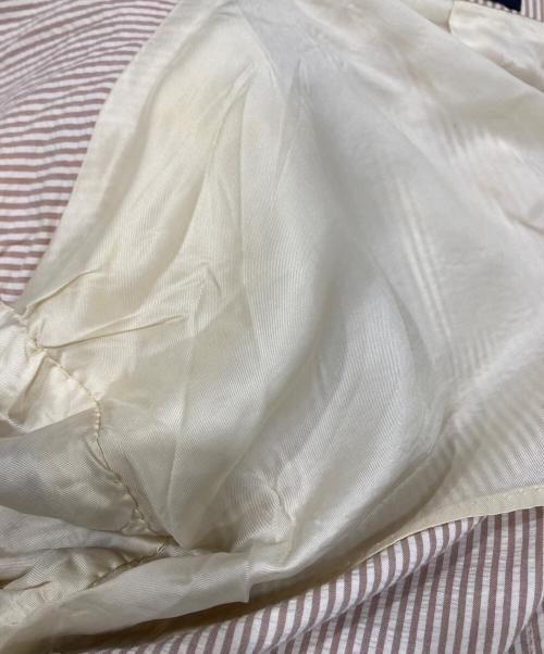 POLO RALPH LAUREN（ポロ・ラルフローレン）POLO RALPH LAUREN (ポロ・ラルフローレン) シアサッカーテーラードジャケット ブラウン×ホワイト サイズ:39Sの古着・服飾アイテム