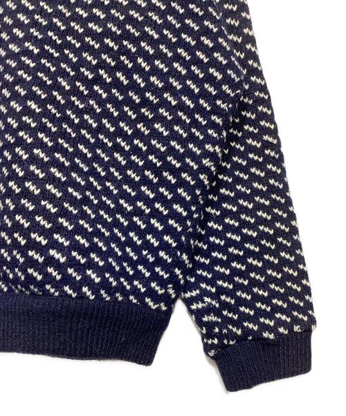 L.L.Bean（エルエルビーン）L.L.Bean (エルエルビーン) バーズアイニット ネイビー サイズ:Lの古着・服飾アイテム