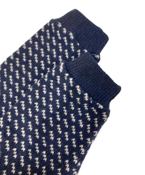 L.L.Bean（エルエルビーン）L.L.Bean (エルエルビーン) バーズアイニット ネイビー サイズ:Lの古着・服飾アイテム