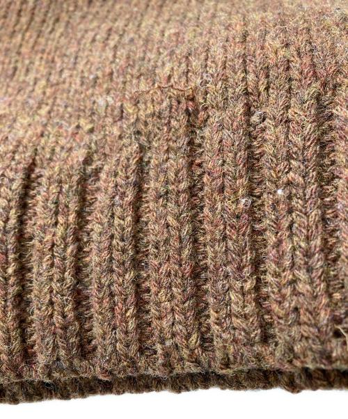 Nahyat（ナヤット）Nahyat (ナヤット) クルーネックニット ブラウン サイズ:不明の古着・服飾アイテム