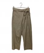 Whim Gazette×LITKOVSKAウィムガゼット×リトコフスカヤ）の古着「別注Warp Pants」｜ベージュ