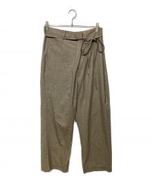 Whim Gazette×LITKOVSKA（ウィムガゼット×リトコフスカヤ）の古着「別注Warp Pants」｜ベージュ