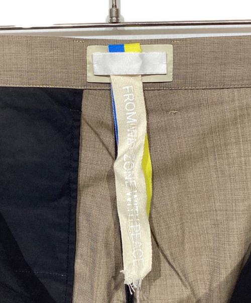 Whim Gazette（ウィムガゼット）Whim Gazette (ウィムガゼット) LITKOVSKA (リトコフスカヤ) 別注Warp Pants ベージュ サイズ:32の古着・服飾アイテム