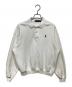 POLO RALPH LAUREN（ポロ・ラルフローレン）の古着「polo-collar sweatshirt」｜ホワイト