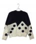 stussy (ステューシー) DICE FUZZY CREW KNIT ブラック×ホワイト サイズ:M：14000円