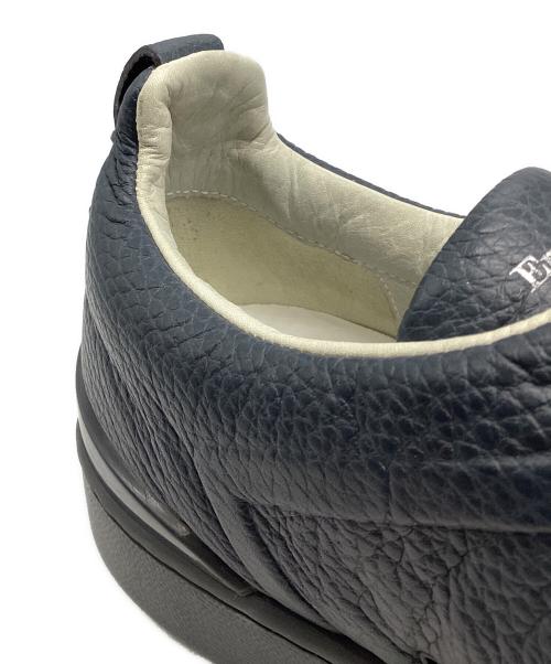 ERMENEGILDO ZEGNA（エルメネジルド・ゼニア）ERMENEGILDO ZEGNA (エルメネジルド・ゼニア) トルプルX スニーカー ネイビー サイズ:US8の古着・服飾アイテム