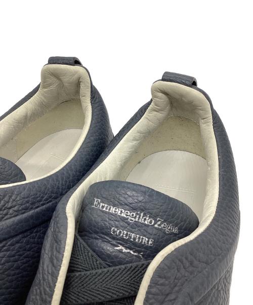 ERMENEGILDO ZEGNA（エルメネジルド・ゼニア）ERMENEGILDO ZEGNA (エルメネジルド・ゼニア) トルプルX スニーカー ネイビー サイズ:US8の古着・服飾アイテム