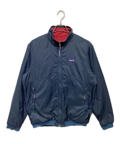 Patagonia（パタゴニア）Patagonia (パタゴニア) リバーシブル・シェルド・マイクロディニ・ジャケット ネイビー×レッド サイズ:不明の古着・服飾アイテム