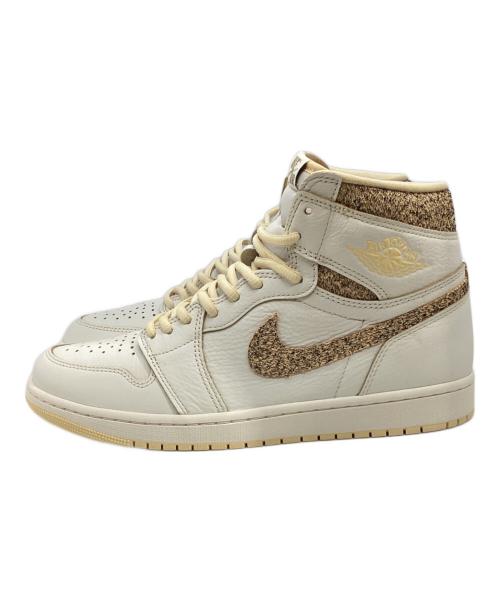 NIKE（ナイキ）NIKE (ナイキ) Air Jordan 1 High OG Craft FD8631-100 ホワイト×ベージュ サイズ:US10の古着・服飾アイテム