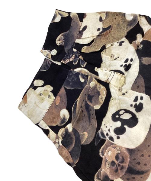 NIPOALOHA（二ポアロハ）NIPOALOHA (二ポアロハ) アロハシャツ ブラック サイズ:2の古着・服飾アイテム