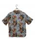 NIPOALOHA (二ポアロハ) アロハシャツ ブルー サイズ:2：18000円