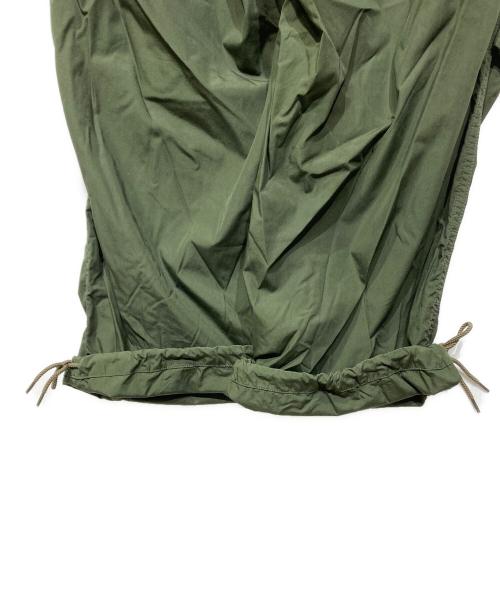 Graphpaper（グラフペーパー）Graphpaper (グラフペーパー) 22SS Garment Dyed Poplin Millitary Pants グリーン サイズ:1の古着・服飾アイテム