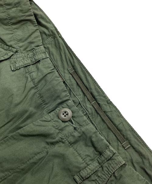 Graphpaper（グラフペーパー）Graphpaper (グラフペーパー) 22SS Garment Dyed Poplin Millitary Pants グリーン サイズ:1の古着・服飾アイテム