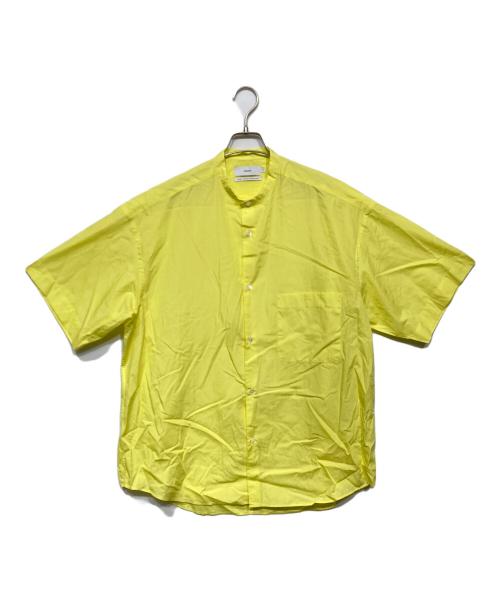 Graphpaper（グラフペーパー）Graphpaper (グラフペーパー) 22SS Broad S/S Oversized Shirt イエロー サイズ:Fの古着・服飾アイテム