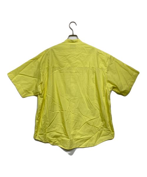 Graphpaper（グラフペーパー）Graphpaper (グラフペーパー) 22SS Broad S/S Oversized Shirt イエロー サイズ:Fの古着・服飾アイテム