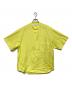 Graphpaper（グラフペーパー）の古着「22SS Broad S/S Oversized Shirt」｜イエロー