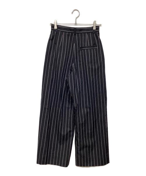Vivienne Westwood RED LABEL（ヴィヴィアンウエストウッドレッドレーベル）Vivienne Westwood RED LABEL (ヴィヴィアンウエストウッドレッドレーベル) ストライプパンツ ブラック サイズ:2の古着・服飾アイテム