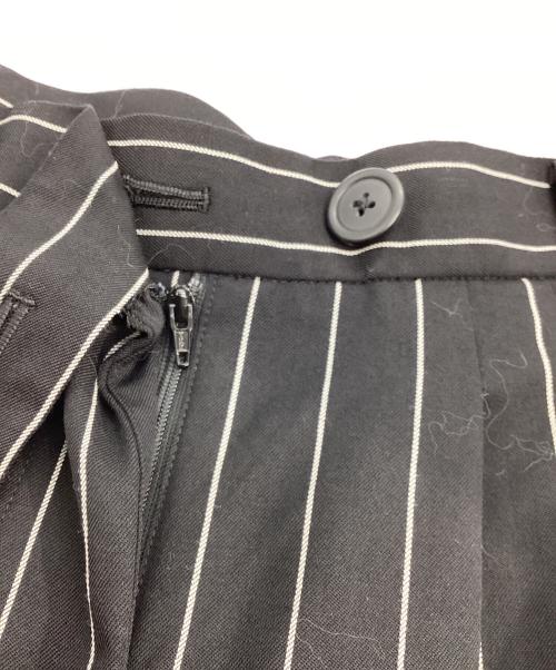 Vivienne Westwood RED LABEL（ヴィヴィアンウエストウッドレッドレーベル）Vivienne Westwood RED LABEL (ヴィヴィアンウエストウッドレッドレーベル) ストライプパンツ ブラック サイズ:2の古着・服飾アイテム