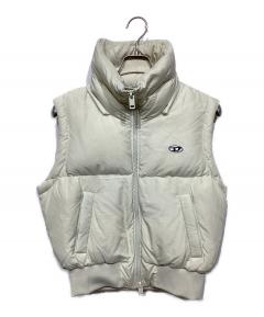 中古・古着通販】DIESEL (ディーゼル) レザーベスト ブラック サイズ:L