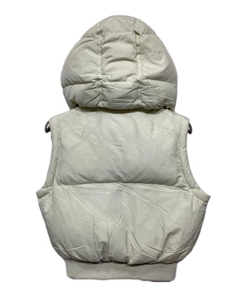 DIESEL（ディーゼル）DIESEL (ディーゼル) W-PEYT-SSL ダウンベスト クリーム サイズ:40の古着・服飾アイテム