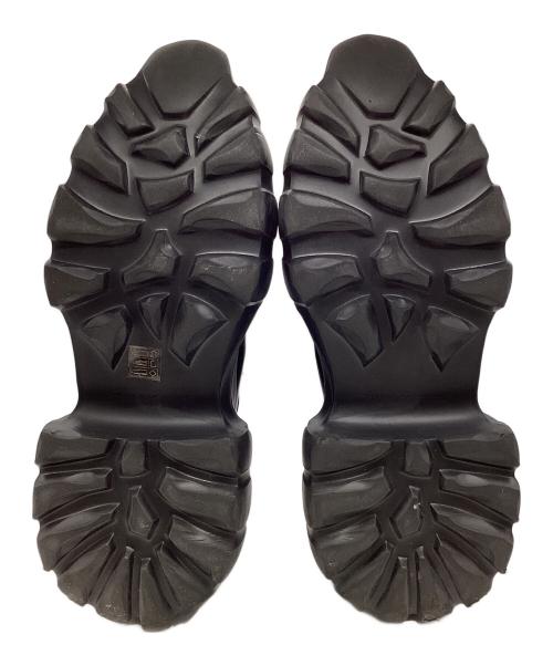 RICK OWENS（リックオウエンス）RICK OWENS (リックオウエンス) Beatle Mega Tractor ブラック サイズ:43の古着・服飾アイテム